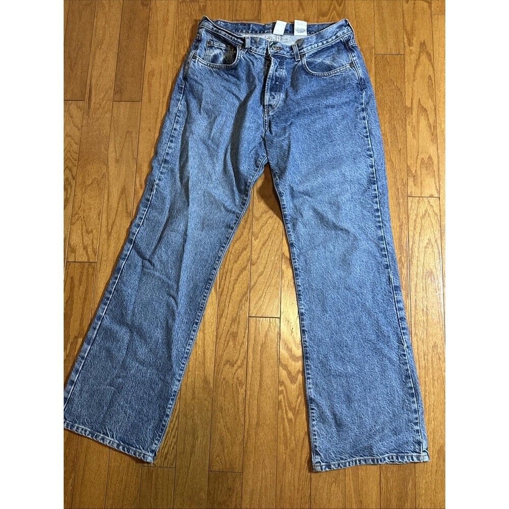 Vintage Lucky Brand Dungarees USA Made Low Rise  Flare Jeans| Women’s 14/32 Y2K